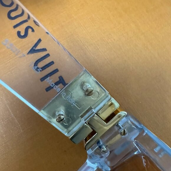 LOUIS VUITTON Acetate 1.1 Millionaires Sunglasses Transparent Yellow Ombre Lense - Picture 2 of 11